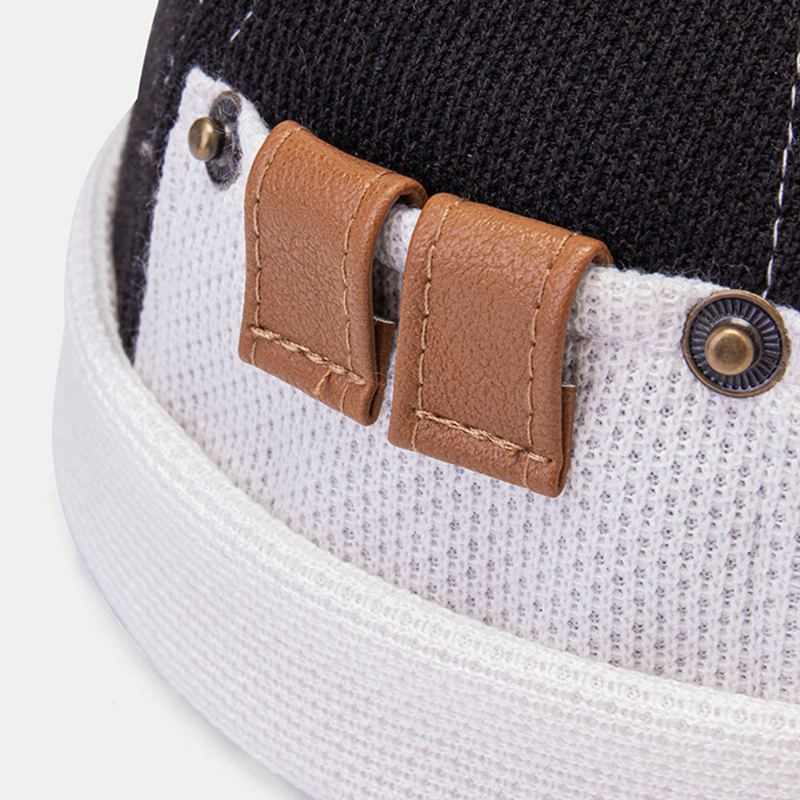 Collrown Mannen Polar Fleece Kleurblok Stiksels Dome Beanie Skull Cap Herfst Winter Warm Verstelbare Lederen Gesp Verhuurder Cap