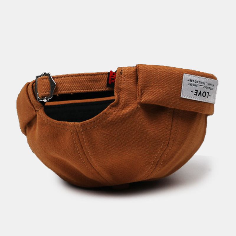 Mannen Unisex Zomer Brief Patroon Side Patch Straat Hiphop Verhuurder Hoed Mode Verstelbare Zonnebrandcrème Meloen Cap Beanie Skull Cap