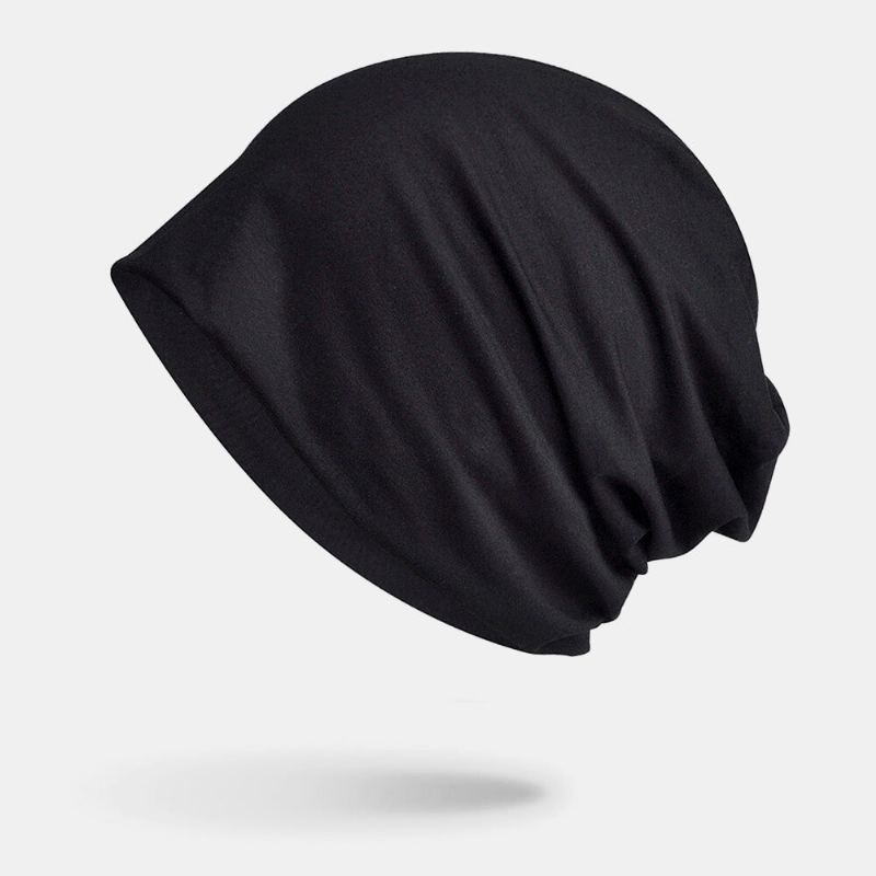 Unisex Ice Silk Single Layer Ademend Zweetabsorberend Hiphop Sport Hoofdband Beanie Hat