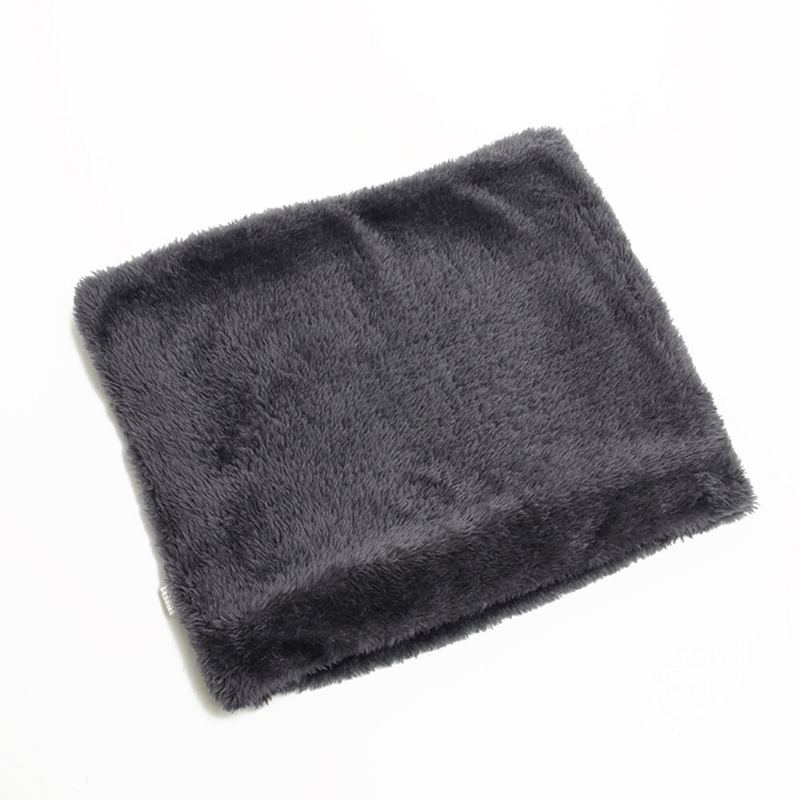 Unisex Katoen Outdoor Warm Pluche Winter Sjaals Gebreide Hoeden Platte Hoeden