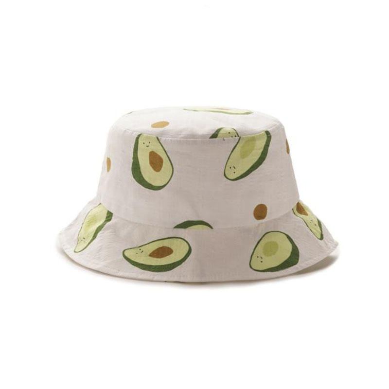 Unisex Zomer Avocado Visser Hoed Emmer Hoed Outdoor Reizen Zonnehoed