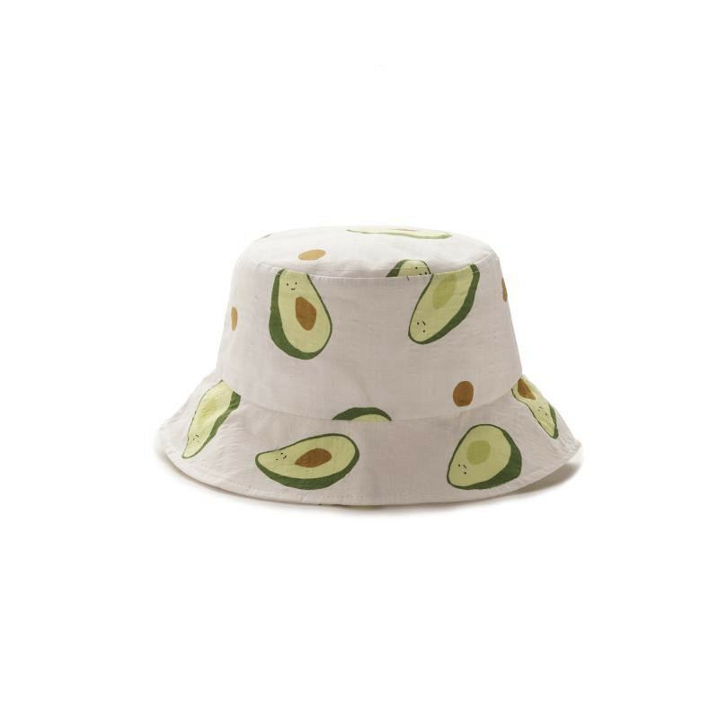 Unisex Zomer Avocado Visser Hoed Emmer Hoed Outdoor Reizen Zonnehoed