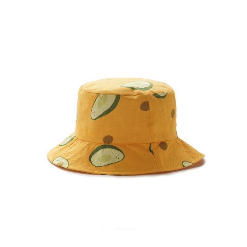 Unisex Zomer Avocado Visser Hoed Emmer Hoed Outdoor Reizen Zonnehoed