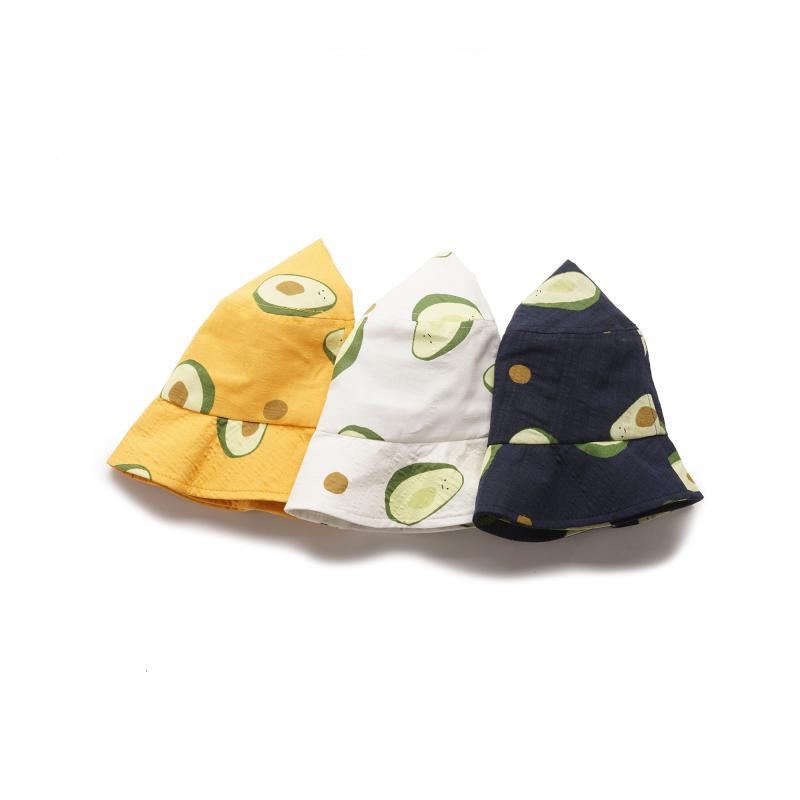 Unisex Zomer Avocado Visser Hoed Emmer Hoed Outdoor Reizen Zonnehoed