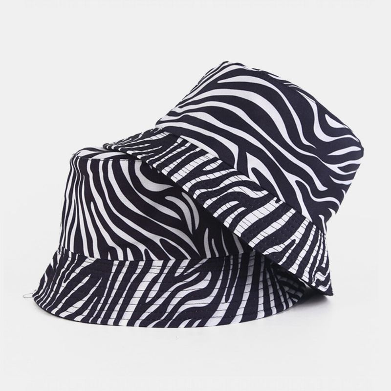 Vrouwen Double-side-wear Zebra Koe Panda Patroon Emmer Hoed Mode Toevallige All-match Zonnebrandcrème Strand Hoed