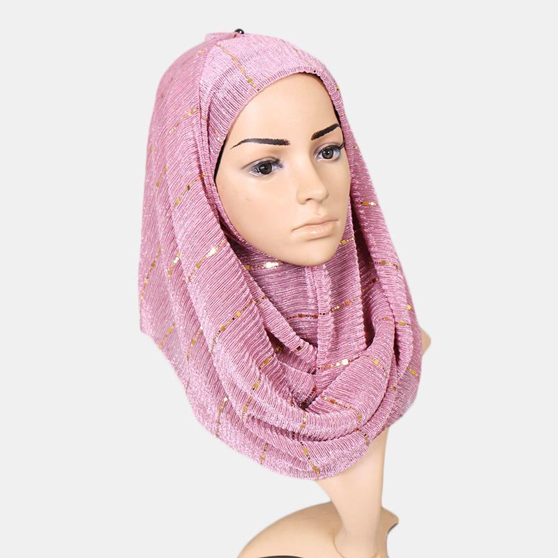 Vrouwen Wicked Lovertjes Hoofdband Sjaal Arabische Sjaal