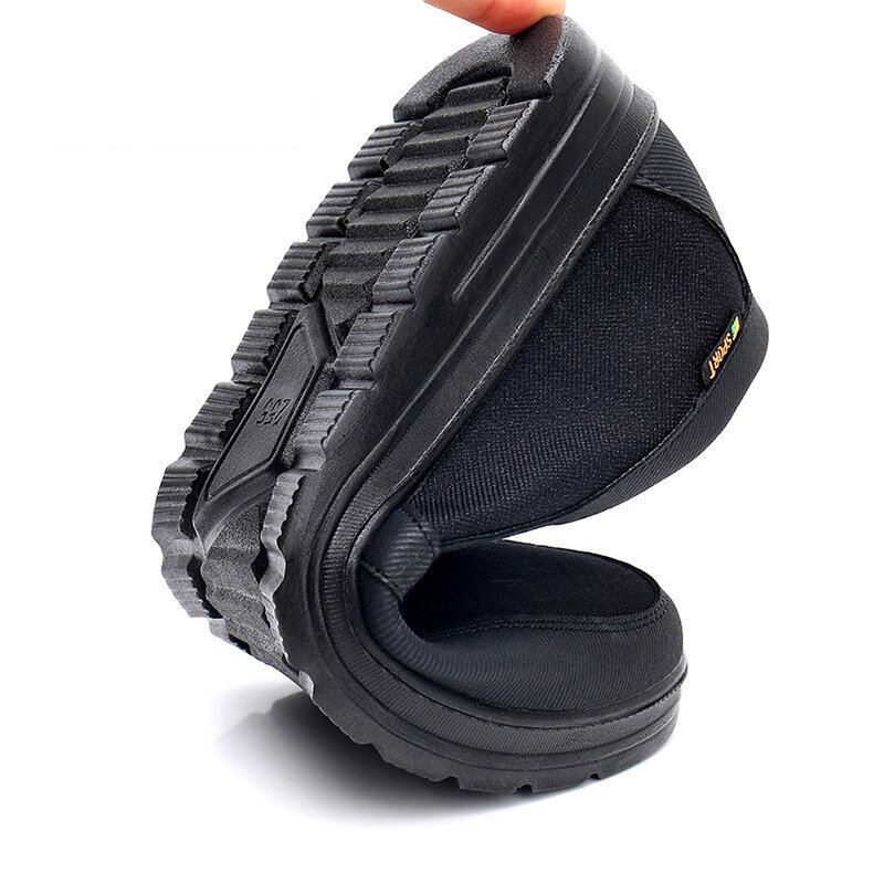 Heren Ademende Antislip Comfortabele Zachte Bodem Oude Peking Casual Doek Schoenen