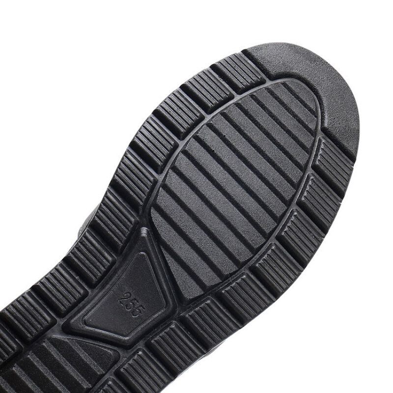 Heren Ademende Antislip Comfortabele Zachte Bodem Oude Peking Casual Doek Schoenen
