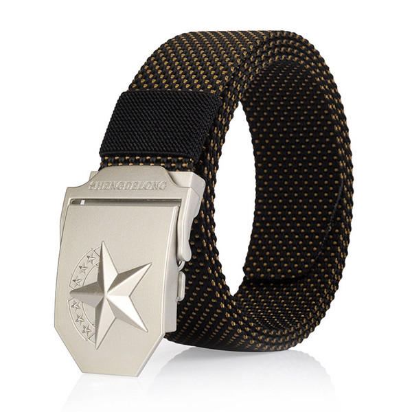 125cm Heren Nylon Gladde Gesp Riem Duurzame Tactische Canvas Broek Strip