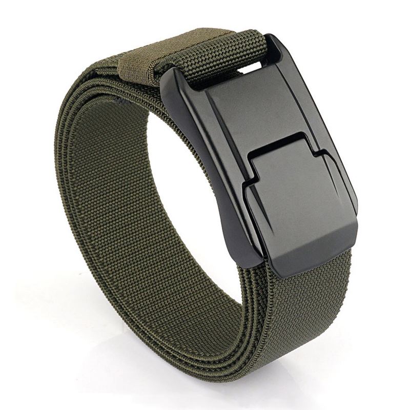 Heren 125 cm Nylon Casual Ademende Mode Ring Gesp Riemen