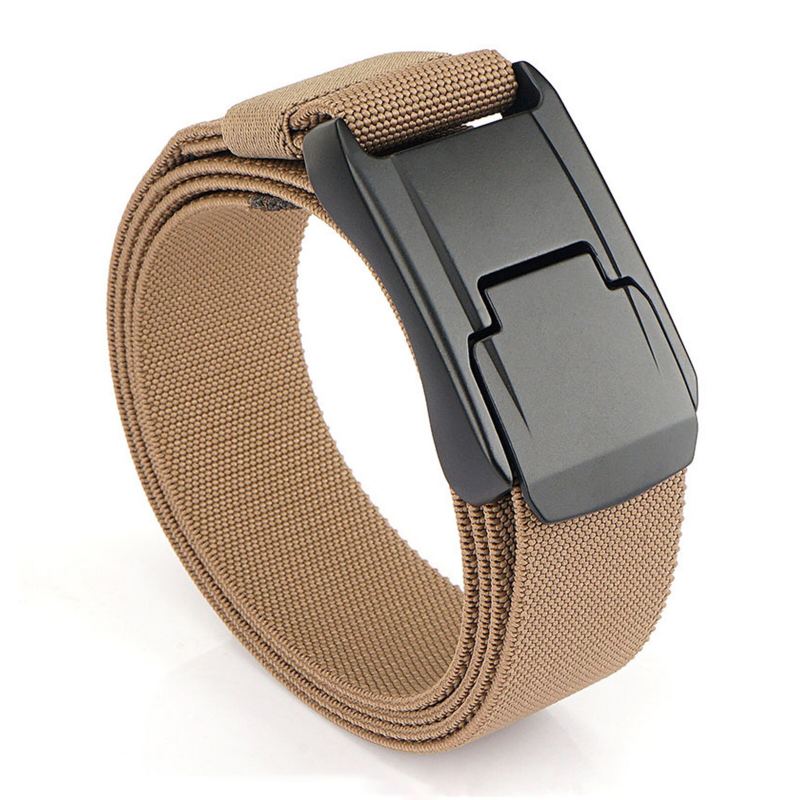 Heren 125 cm Nylon Casual Ademende Mode Ring Gesp Riemen