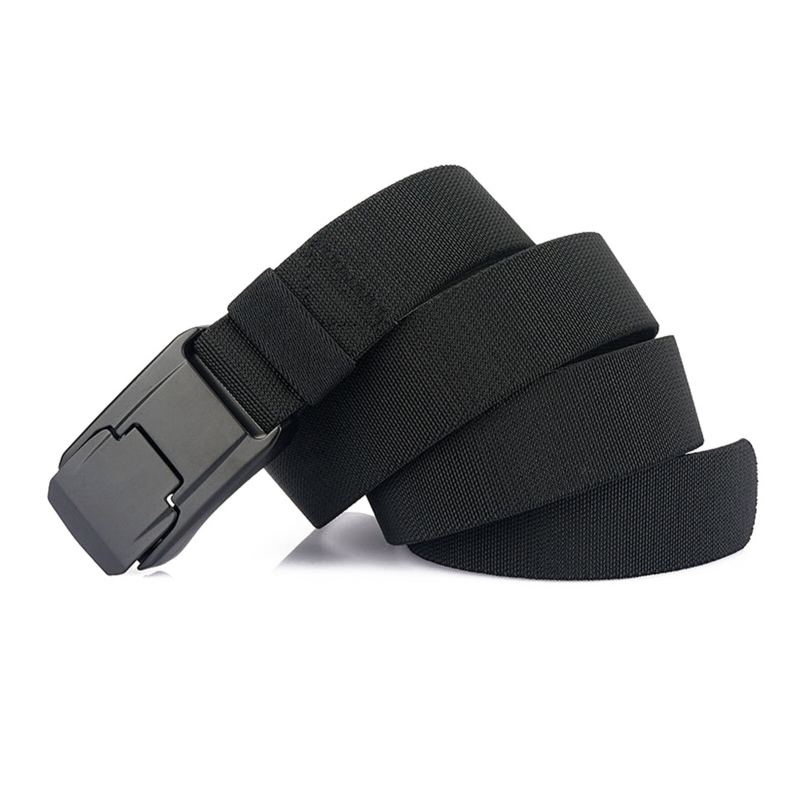 Heren 125 cm Nylon Casual Ademende Mode Ring Gesp Riemen