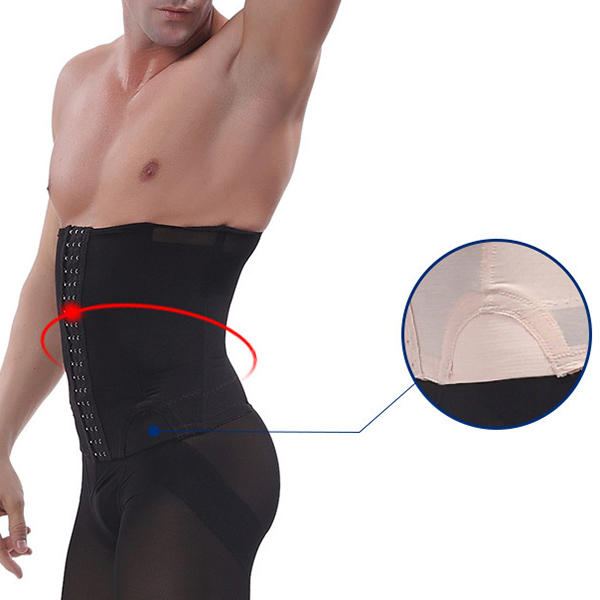 Mannen Afslanken Riem Buik Elastische Body Shaper Casual Corset Buik Tummy Slanke Gordel