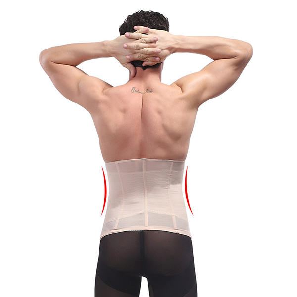 Mannen Afslanken Riem Buik Elastische Body Shaper Casual Corset Buik Tummy Slanke Gordel