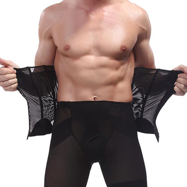 Mannen Afslanken Riem Buik Elastische Body Shaper Casual Corset Buik Tummy Slanke Gordel