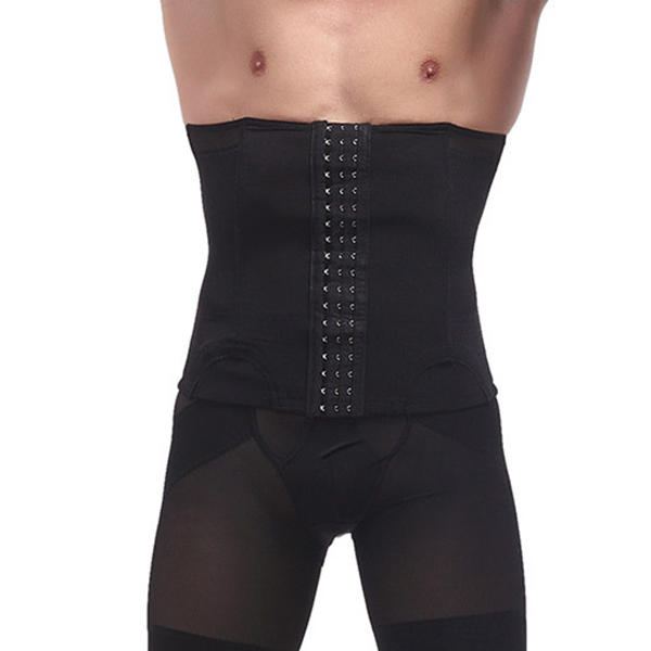 Mannen Afslanken Riem Buik Elastische Body Shaper Casual Corset Buik Tummy Slanke Gordel