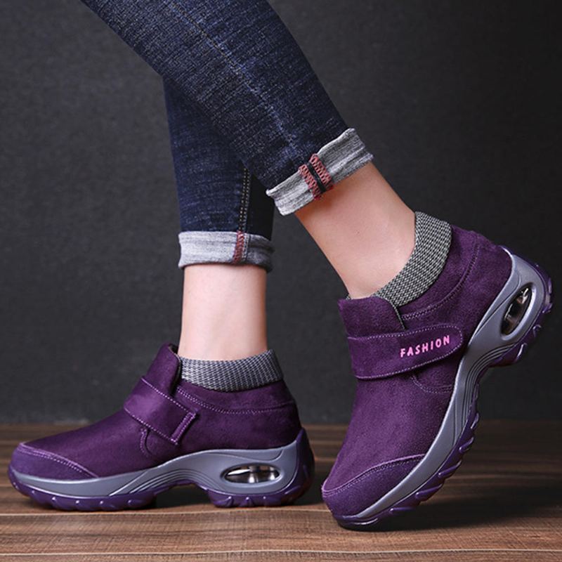 Casual Schoenen Met Klittenband Voor Dames