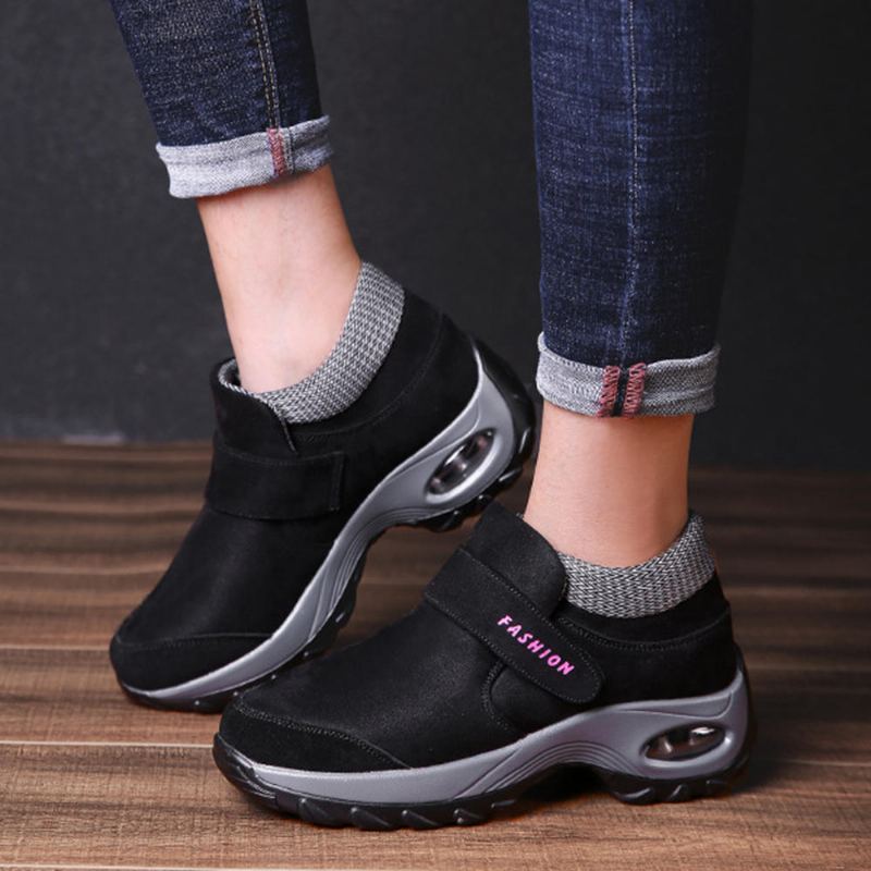 Casual Schoenen Met Klittenband Voor Dames
