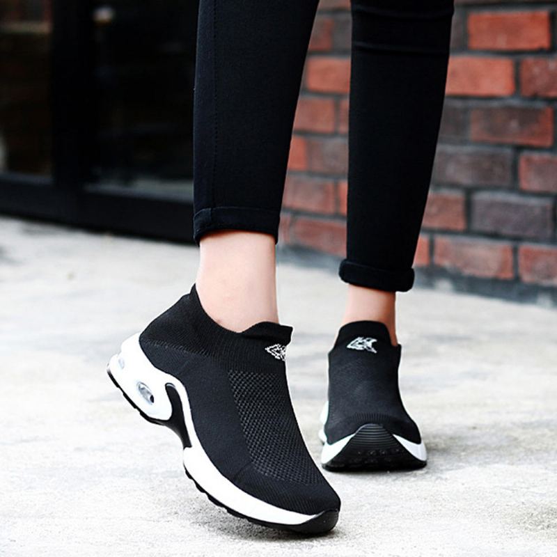 Dames Lichte Mesh Lopen Casual Comfortabele Instapsneakers
