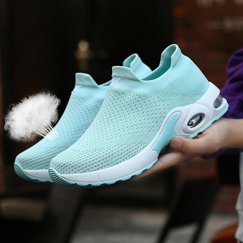 Dames Lichte Mesh Lopen Casual Comfortabele Instapsneakers