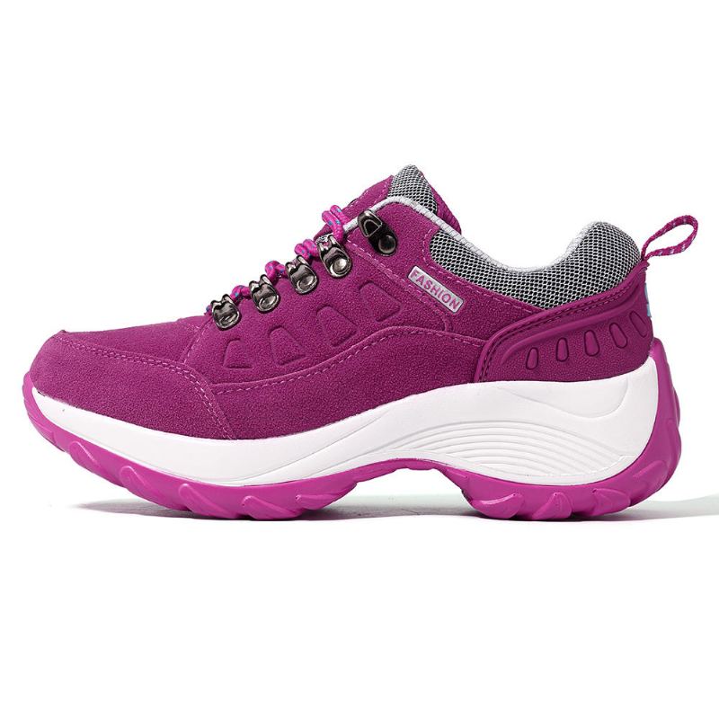 Dames Sneakers Rocker Sole Wedge Casual Schoenen