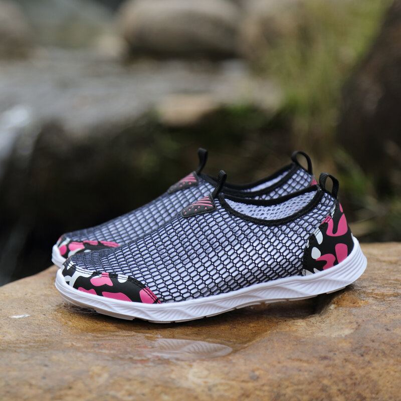 Heren Mesh Ademend Antislip Lichtgewicht Comfy Sport Casual Outdoor Schoenen