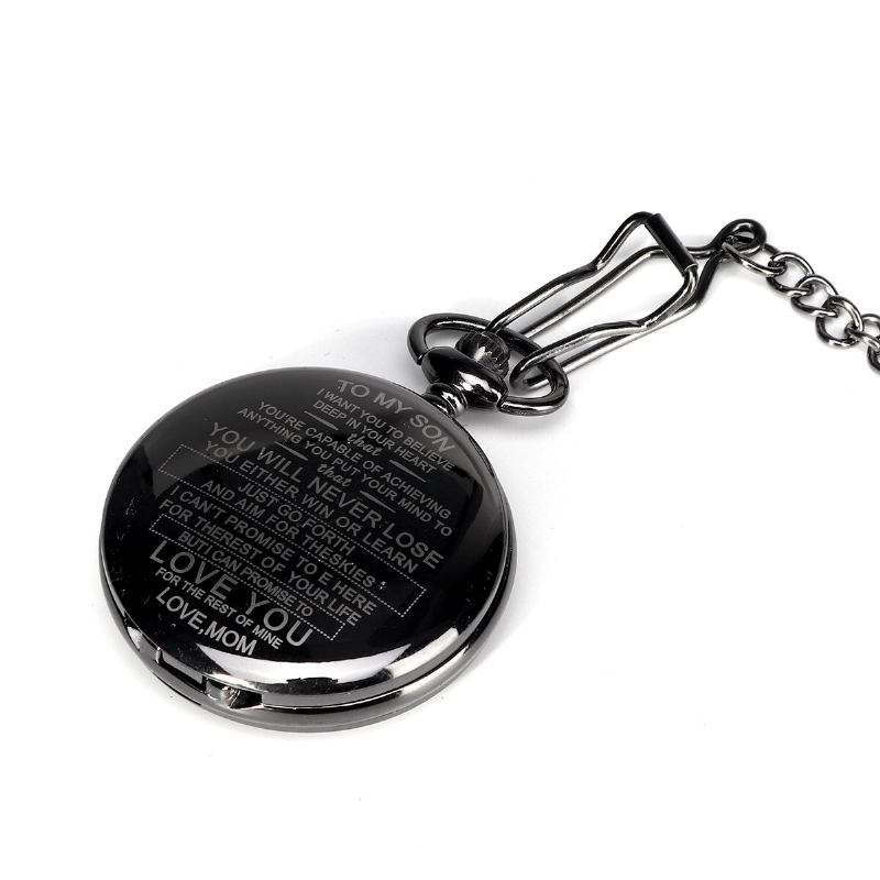 Deffrun Mode Legering Met Ketting Ketting Quartz Zakhorloge Moederdag Cadeau