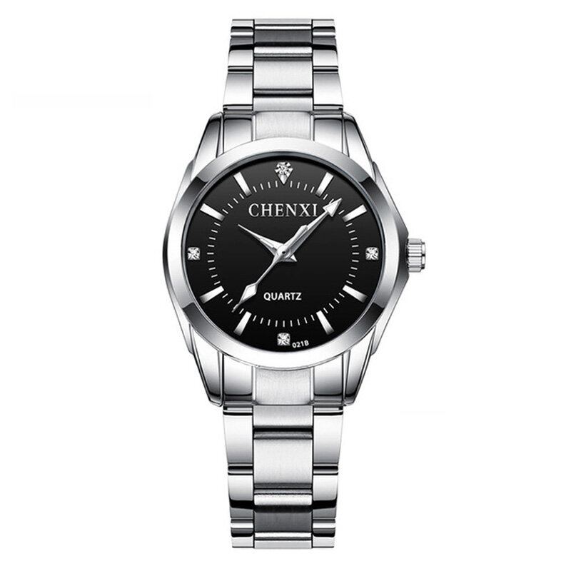 Mode Dameshorloge Kleine Wijzerplaat Roestvrij Stalen Band Vrouwelijk Quartz Horloge