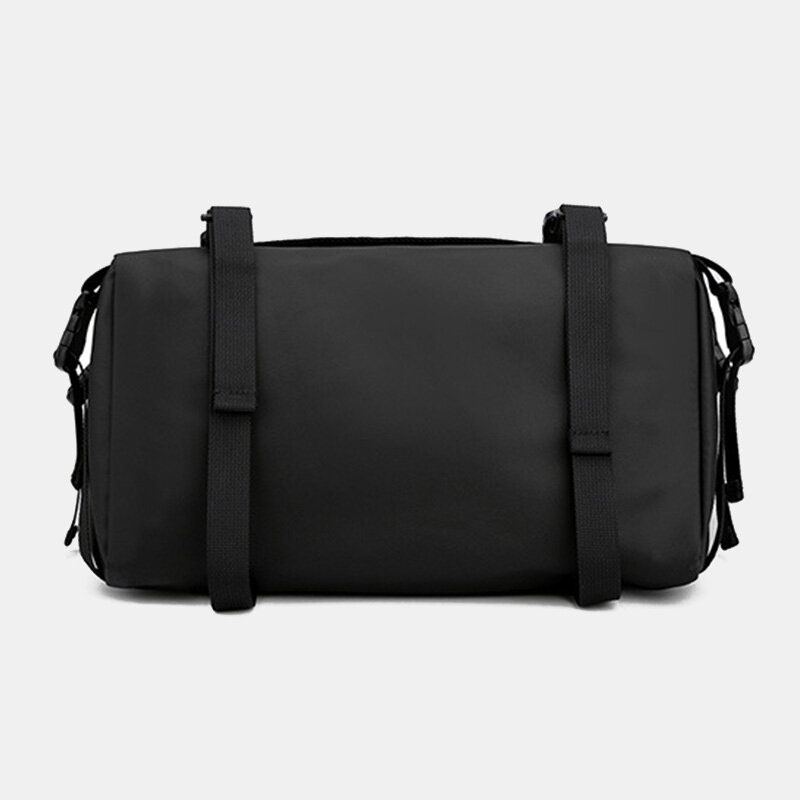 Unisex Grote Capaciteit Back Anti-diefstal Zak Crossbody Tassen Minimalistische Gesp Nylon Messenger Bag Schoudertas