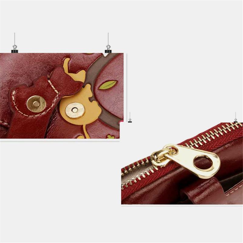 Vrouwen Kunstleer Leuke Crossbody Tas Met Grote Capaciteit Rits Ontwerp Lichtgewicht Telefoontas