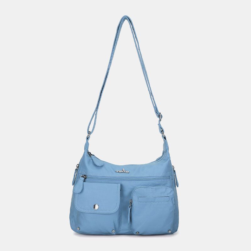Vrouwen Multifunctionele Kunstleer Crossbody Schoudertas
