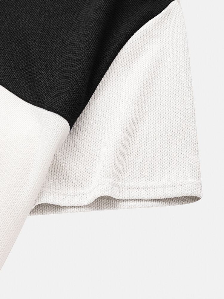 Wafelbreisel Voor Heren Met Capuchon En Patchwork-overhemden Shorts Tweedelige Outfits