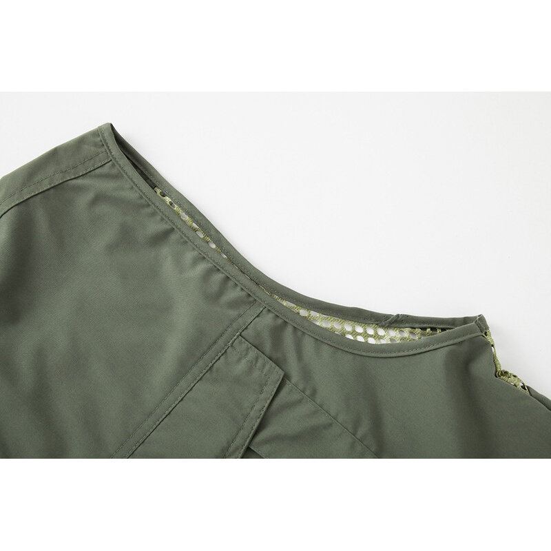 Waterdicht Qiuck Dry Ademend Outdoor Utility Vest Voor Heren