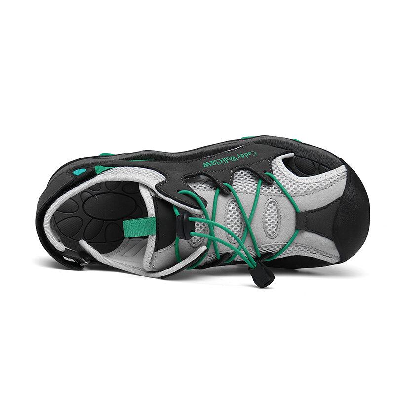Heren Close Toe Elastische Band Outdoor Lichtgewicht Sport Strand Sandalen