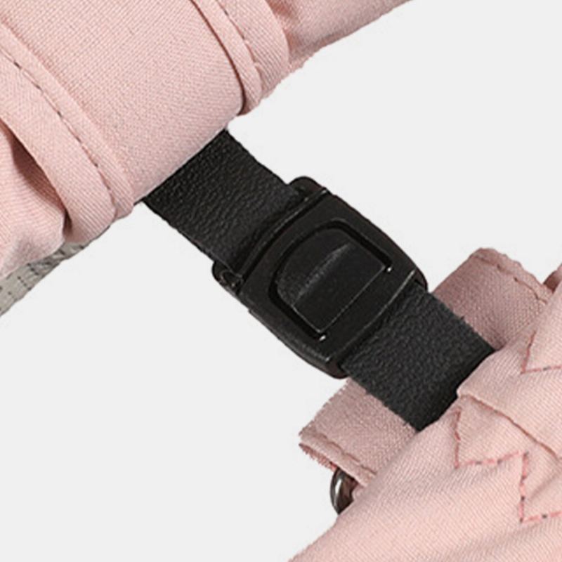 Dames Screentouch Winddicht Waterdicht Paardrijden Skiën Warme Sport Handschoenen Met Volledige Vingers
