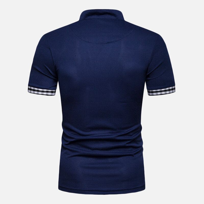 Golfshirts Met V-hals Voor Heren