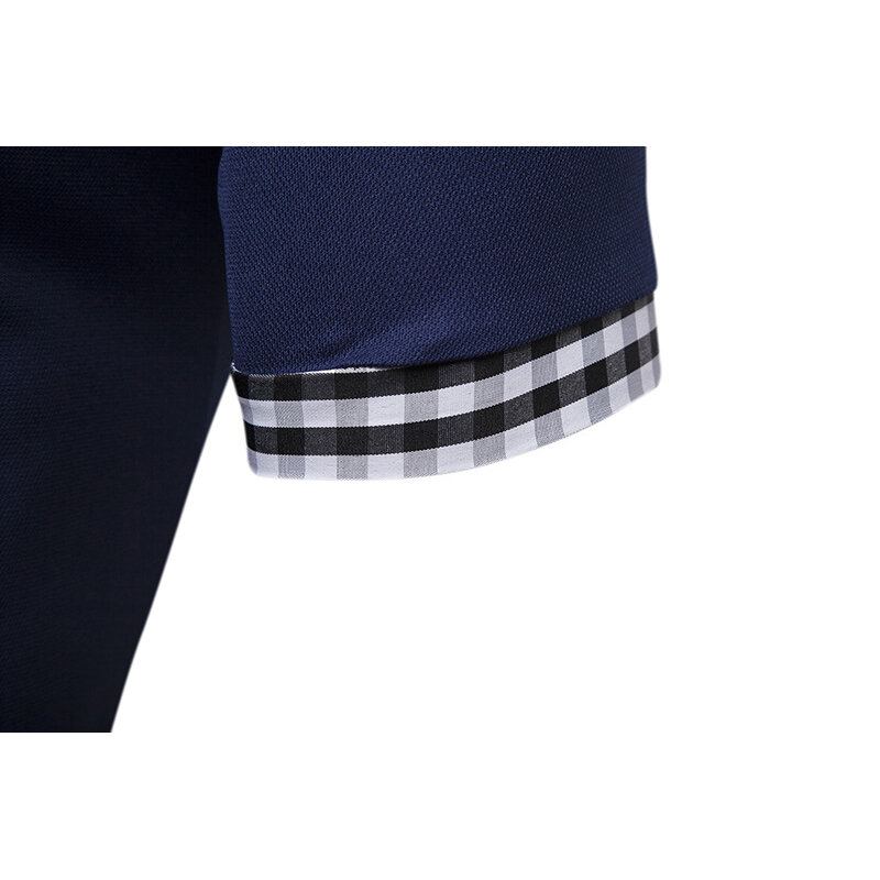 Golfshirts Met V-hals Voor Heren