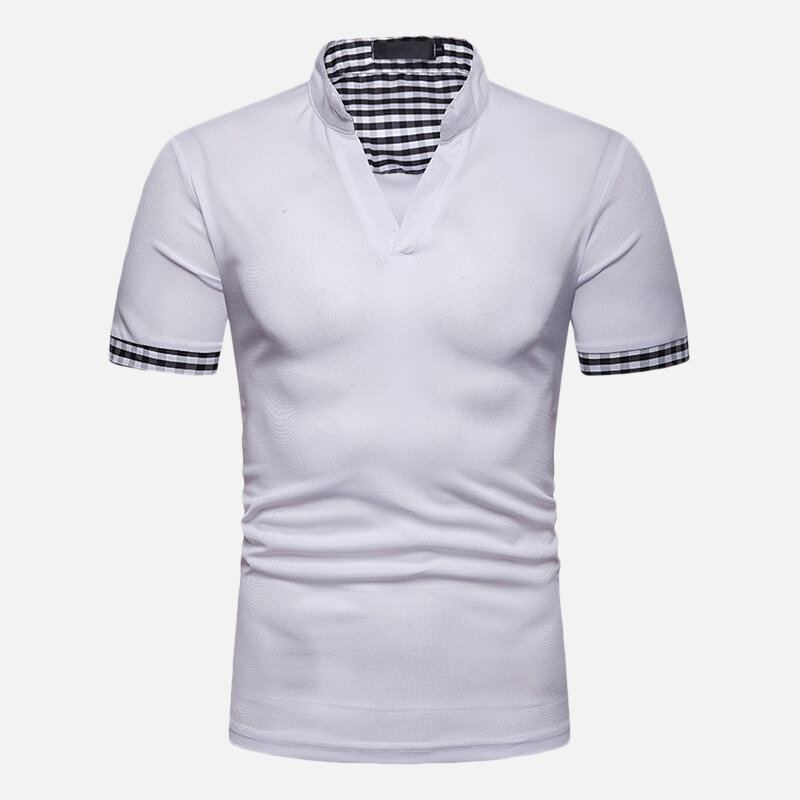 Golfshirts Met V-hals Voor Heren