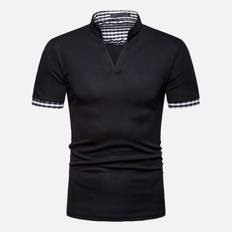 Golfshirts Met V-hals Voor Heren