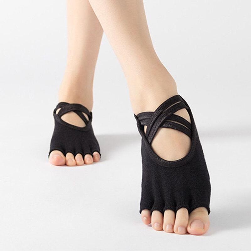 Damesbadstof Yogasokken Vijfvingersokken