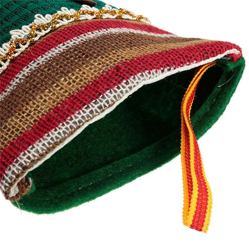 Unisex Katoen Jacquard Kerstman Sneeuwpop Elanden Winter Sokken