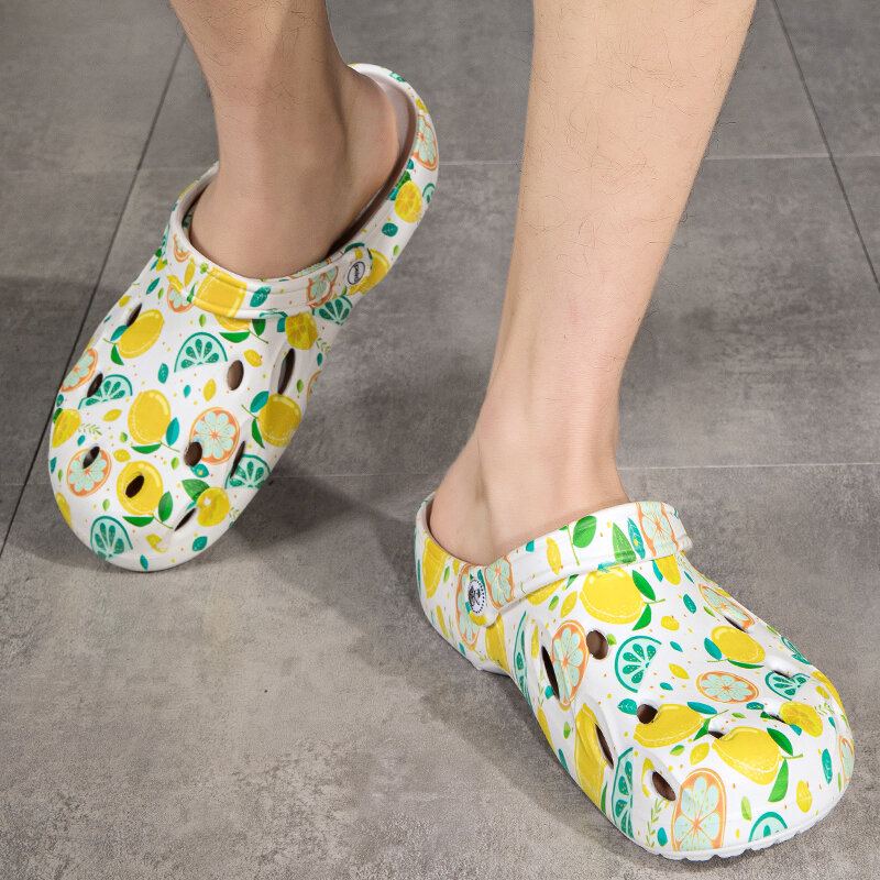 Heren Hydrofobe Gedempt Ademende Lichtgewicht Zachte Strandslippers