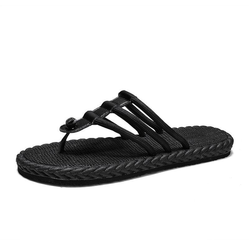 Heren Microfiber Soft Bottom Clip Teen Antislip Comfy Beach Casual Slippers