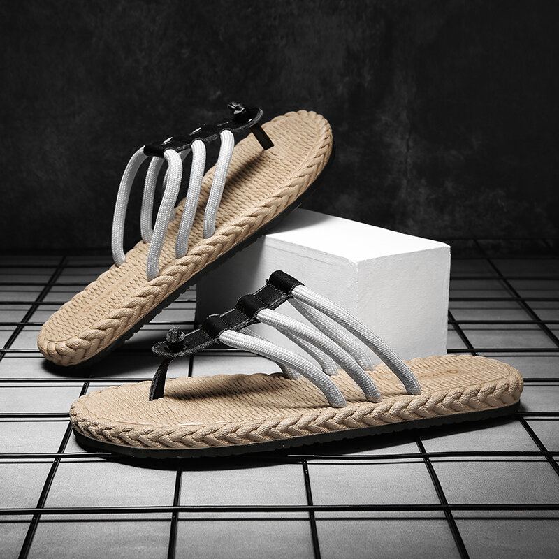 Heren Microfiber Soft Bottom Clip Teen Antislip Comfy Beach Casual Slippers