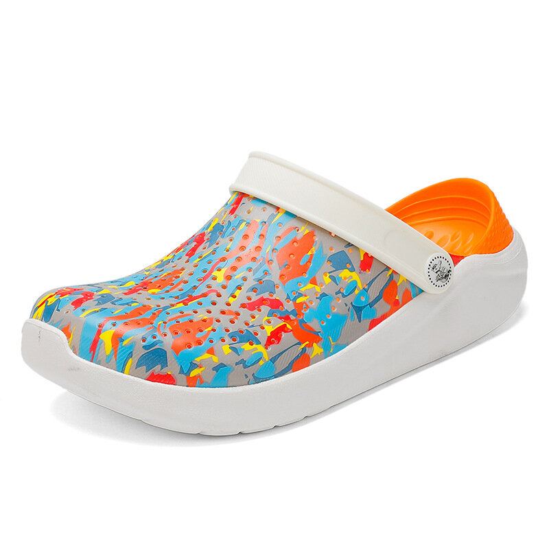 Herenmode Graffiti Persoonlijkheid Outdoor Strandsandalen En Slippers