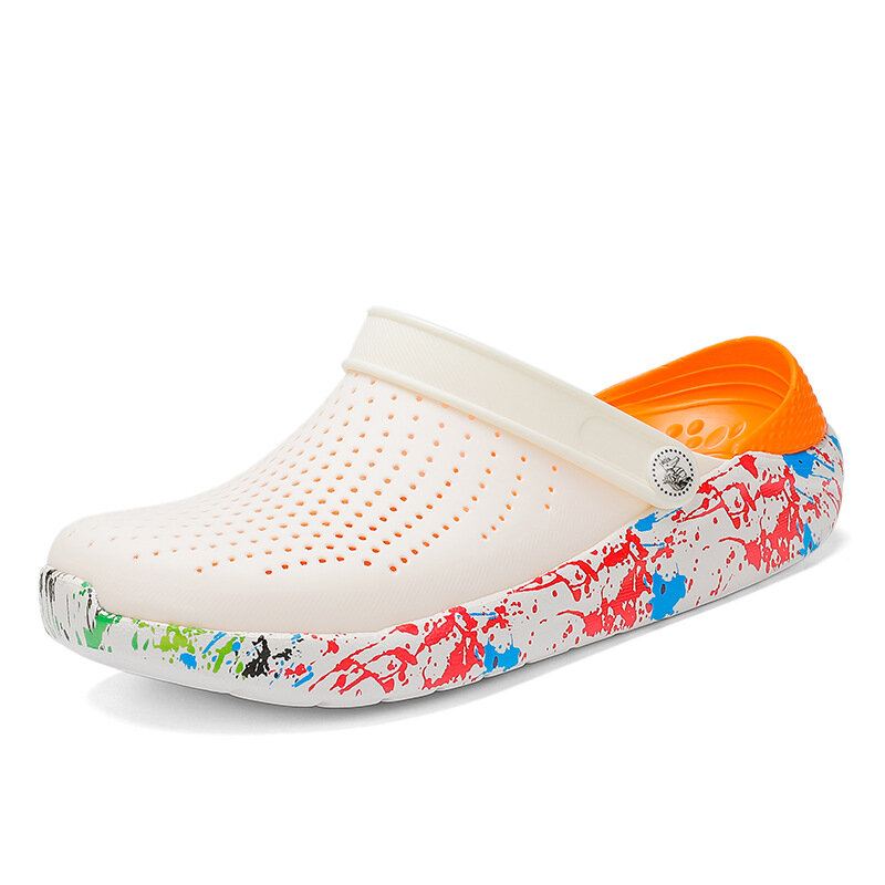 Herenmode Graffiti Persoonlijkheid Outdoor Strandsandalen En Slippers