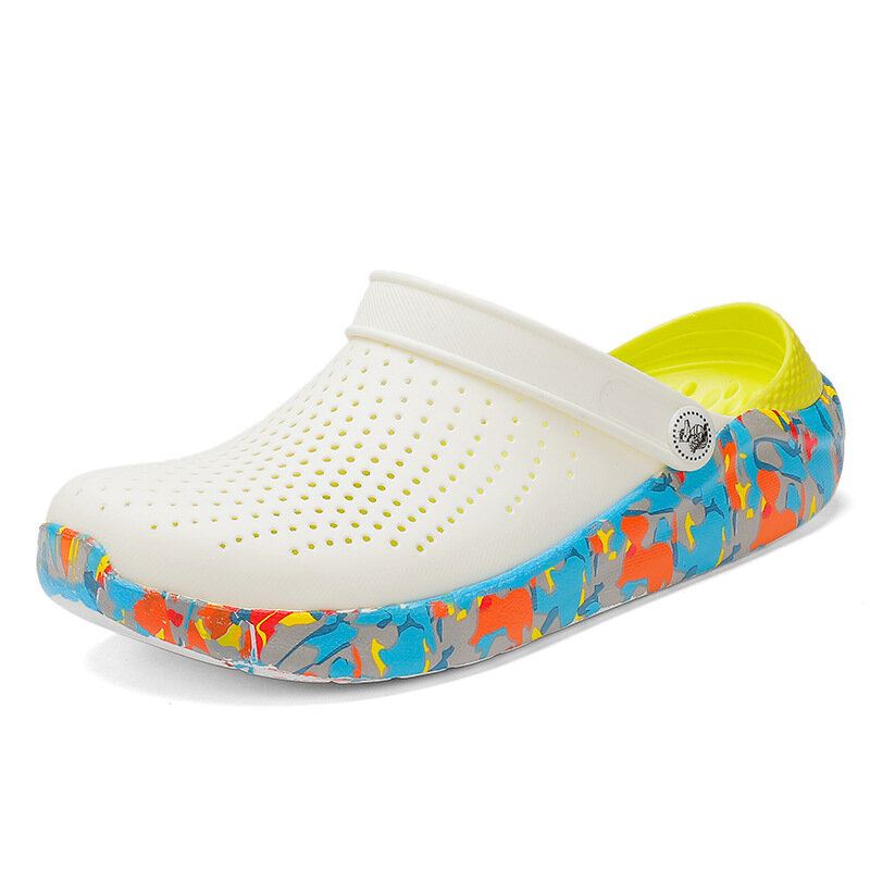 Herenmode Graffiti Persoonlijkheid Outdoor Strandsandalen En Slippers