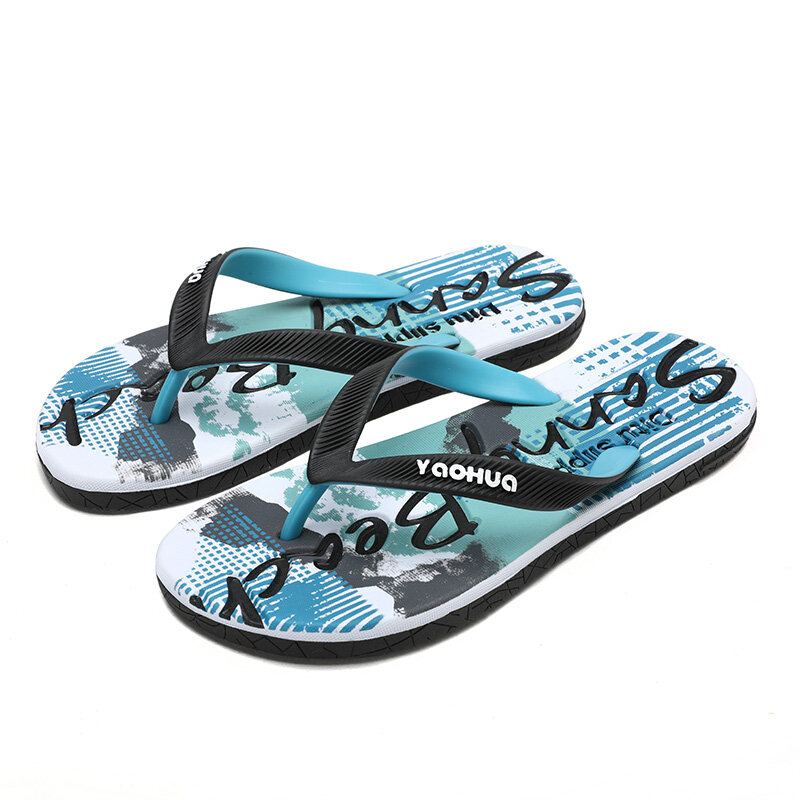 Unisex Strand Slippers Mannen Vrouwen Casual Clip Teen Slippers Ademende Anit-slip Slippers