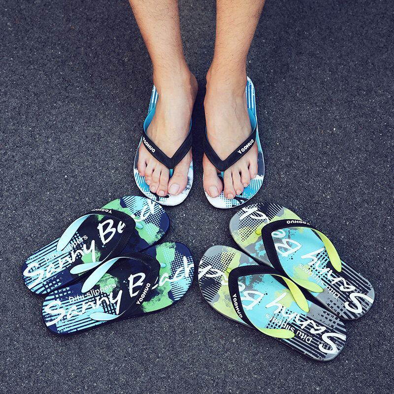 Unisex Strand Slippers Mannen Vrouwen Casual Clip Teen Slippers Ademende Anit-slip Slippers