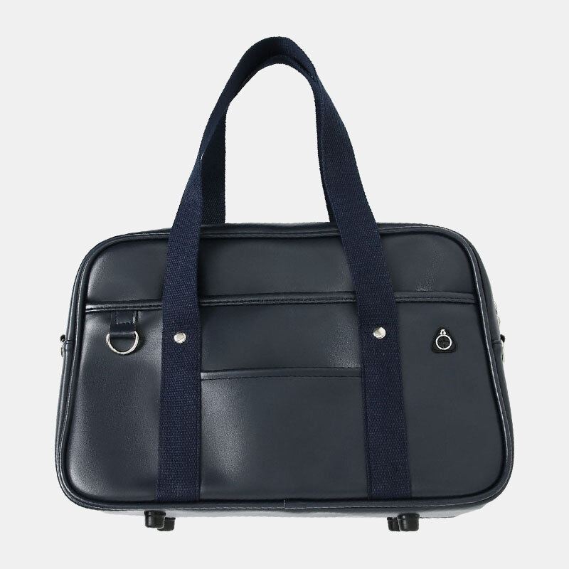 Vrouwen Pu Lederen Waterdichte Student Schooltas Casual Schoudertas Handtas